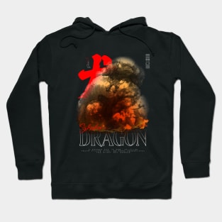 Raging smoke dragon Hoodie